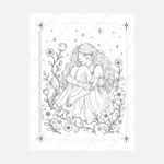 Coloring book detail